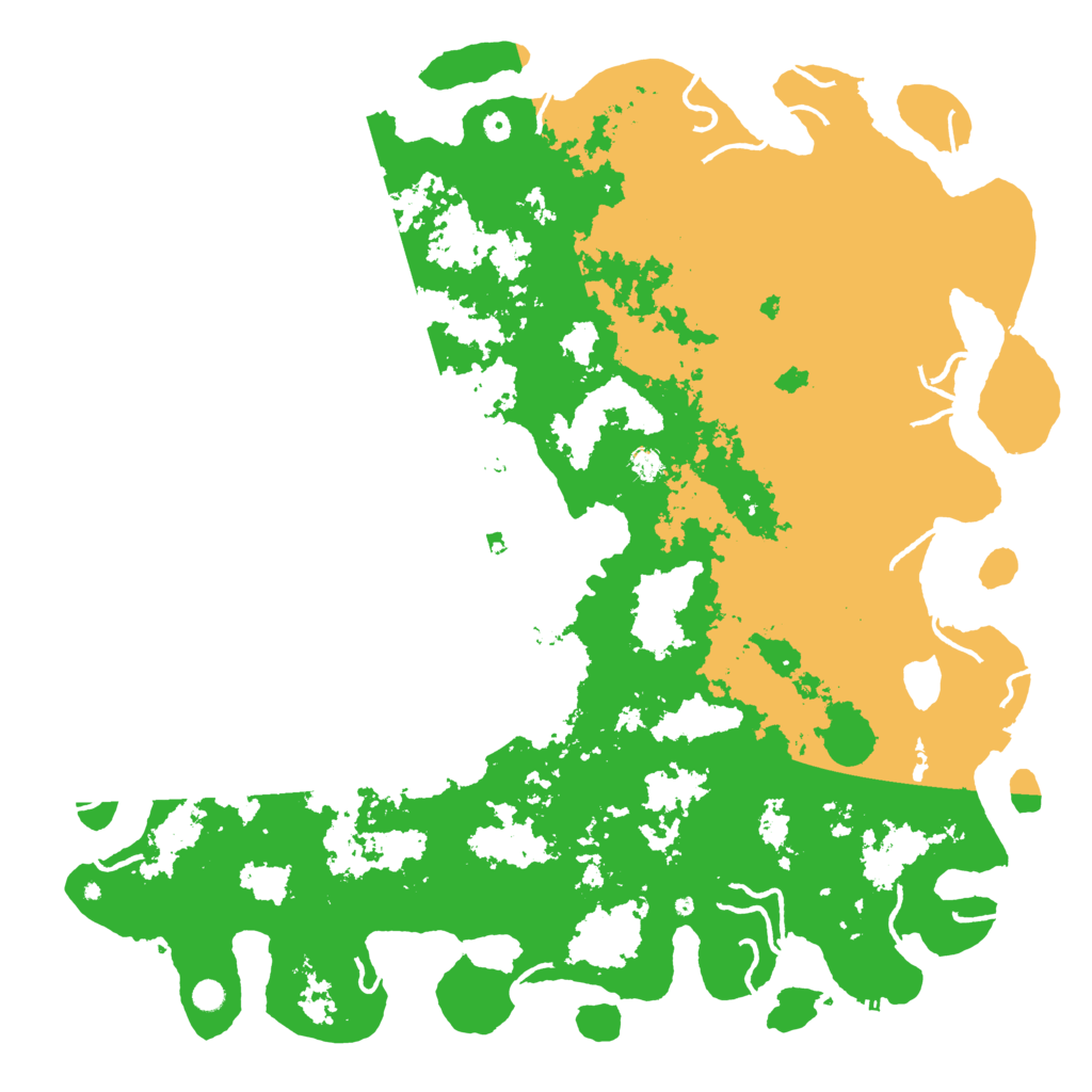 Biome Rust Map: Procedural Map, Size: 6000, Seed: 797876728