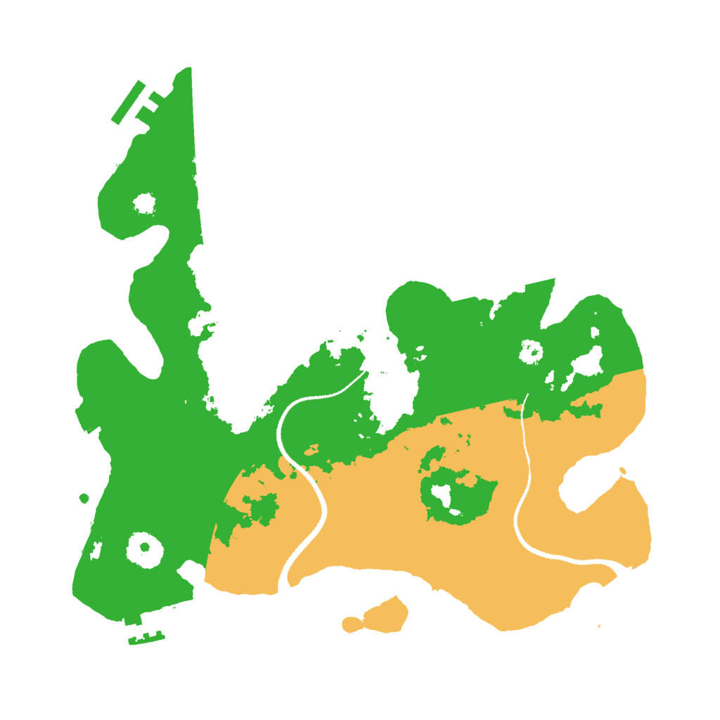 Biome Rust Map: Procedural Map, Size: 3000, Seed: 1633082545