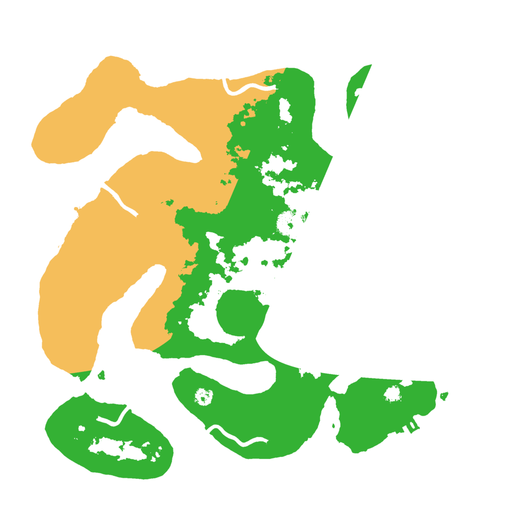 Biome Rust Map: Procedural Map, Size: 3000, Seed: 1233842196