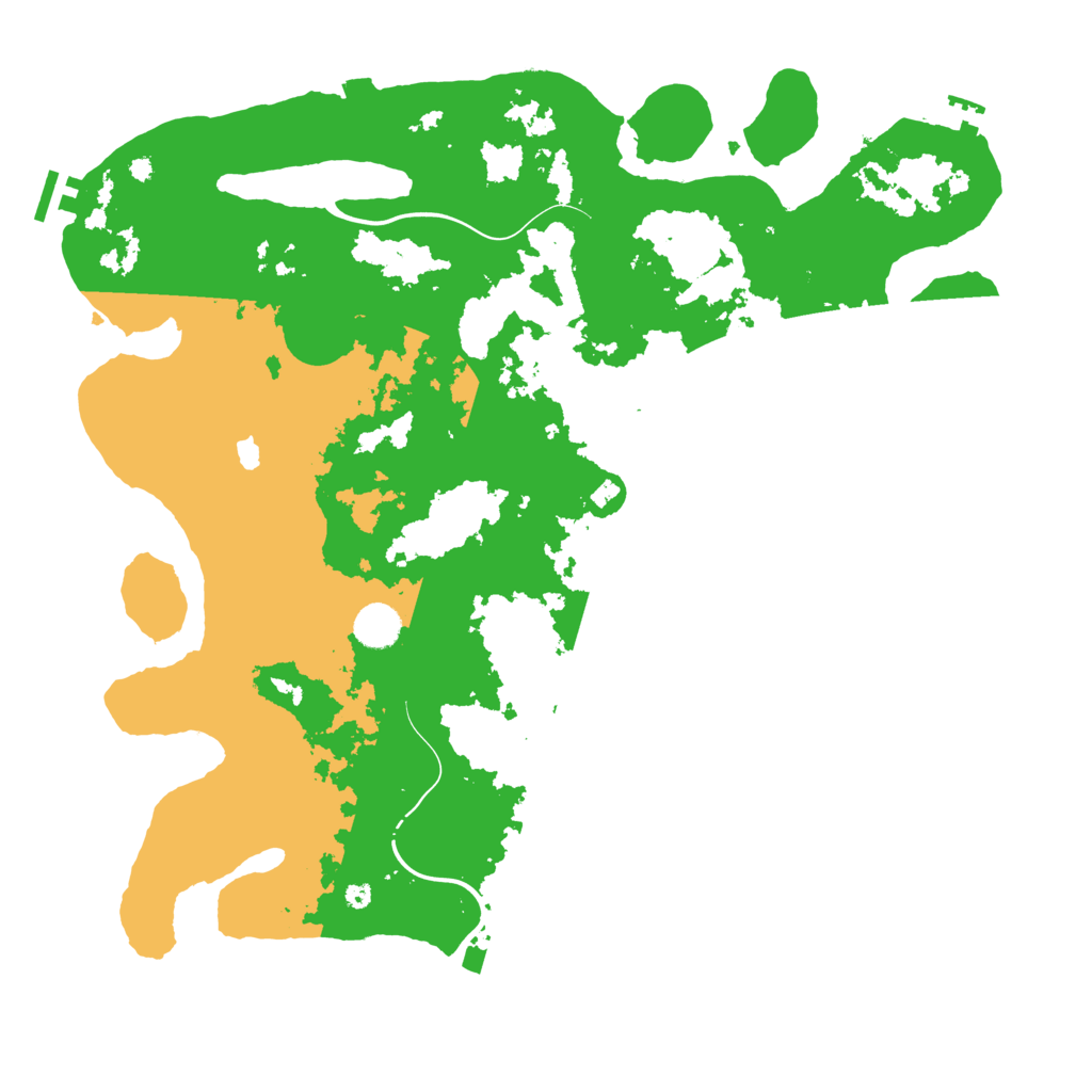 Biome Rust Map: Procedural Map, Size: 4250, Seed: 2091104621