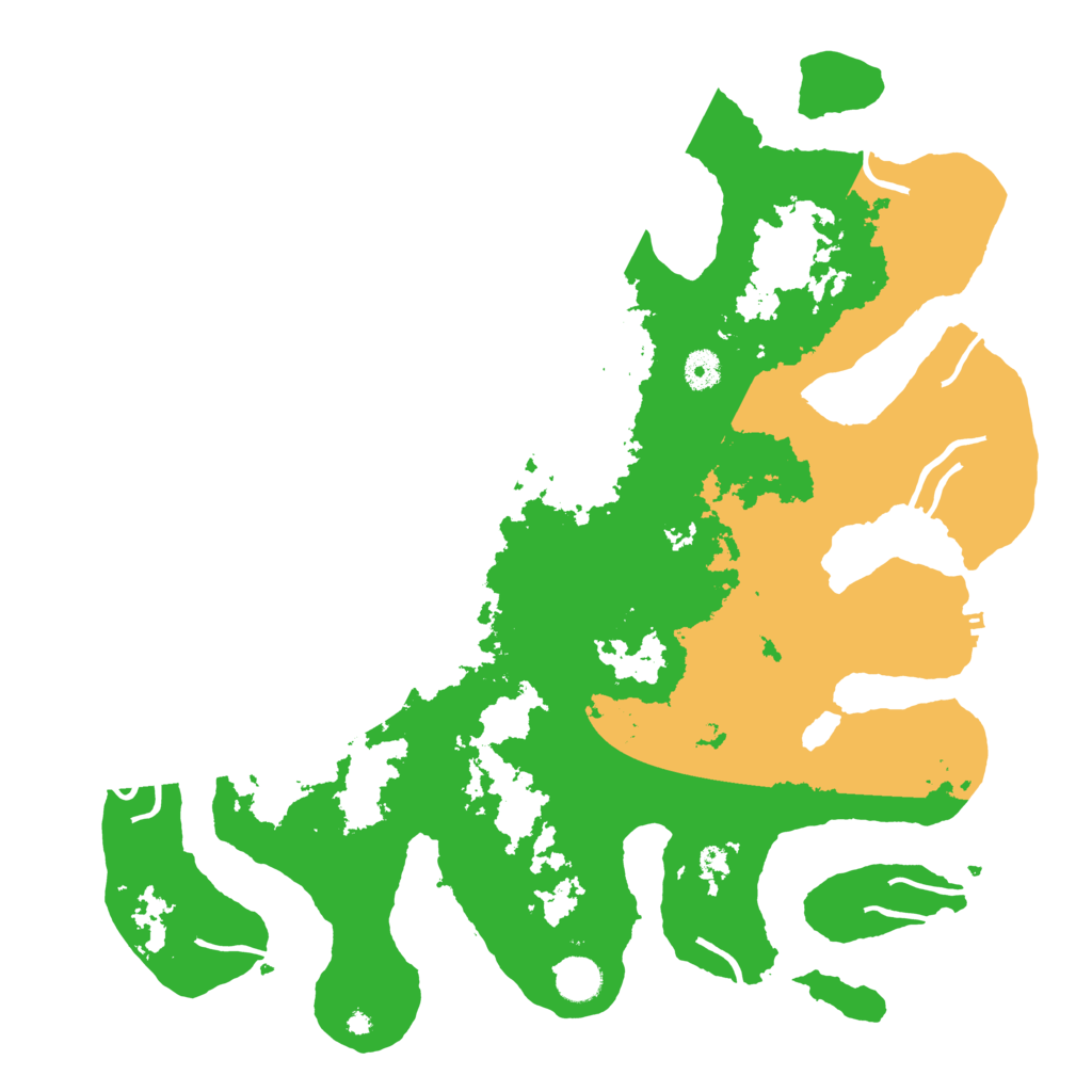 Biome Rust Map: Procedural Map, Size: 4250, Seed: 59749556