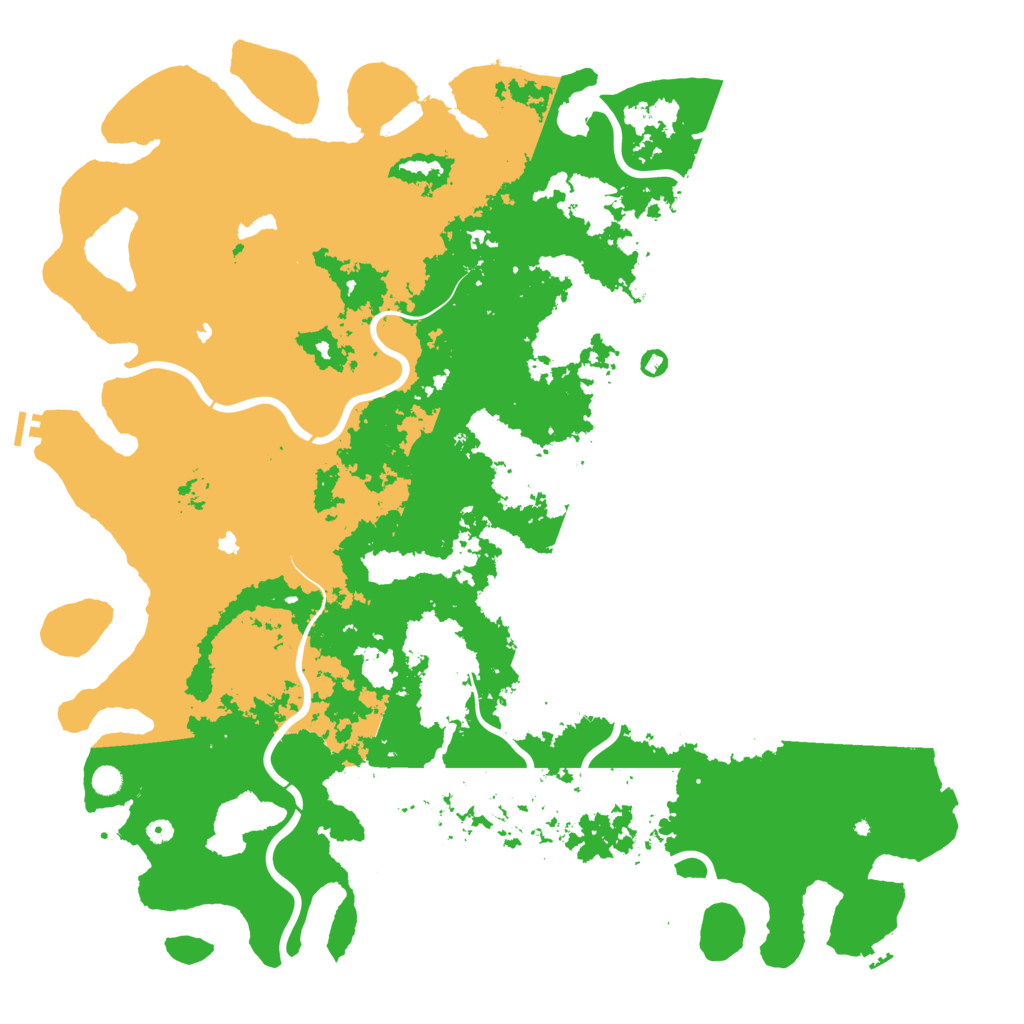 Biome Rust Map: Procedural Map, Size: 6000, Seed: 63