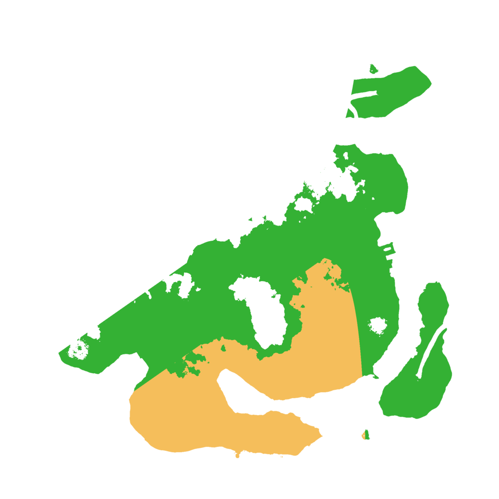 Biome Rust Map: Procedural Map, Size: 2700, Seed: 22934