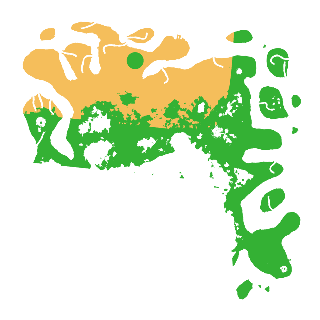 Biome Rust Map: Procedural Map, Size: 5000, Seed: 1995