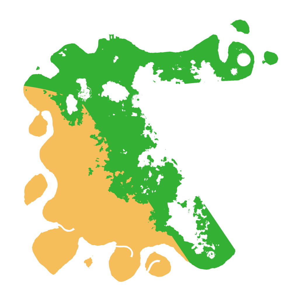 Biome Rust Map: Procedural Map, Size: 4000, Seed: 1122132167