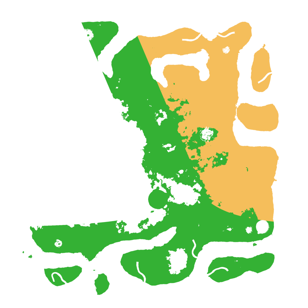 Biome Rust Map: Procedural Map, Size: 4250, Seed: 1919503159