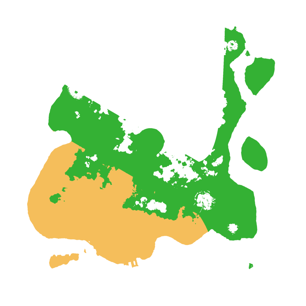 Biome Rust Map: Procedural Map, Size: 2945, Seed: 14373