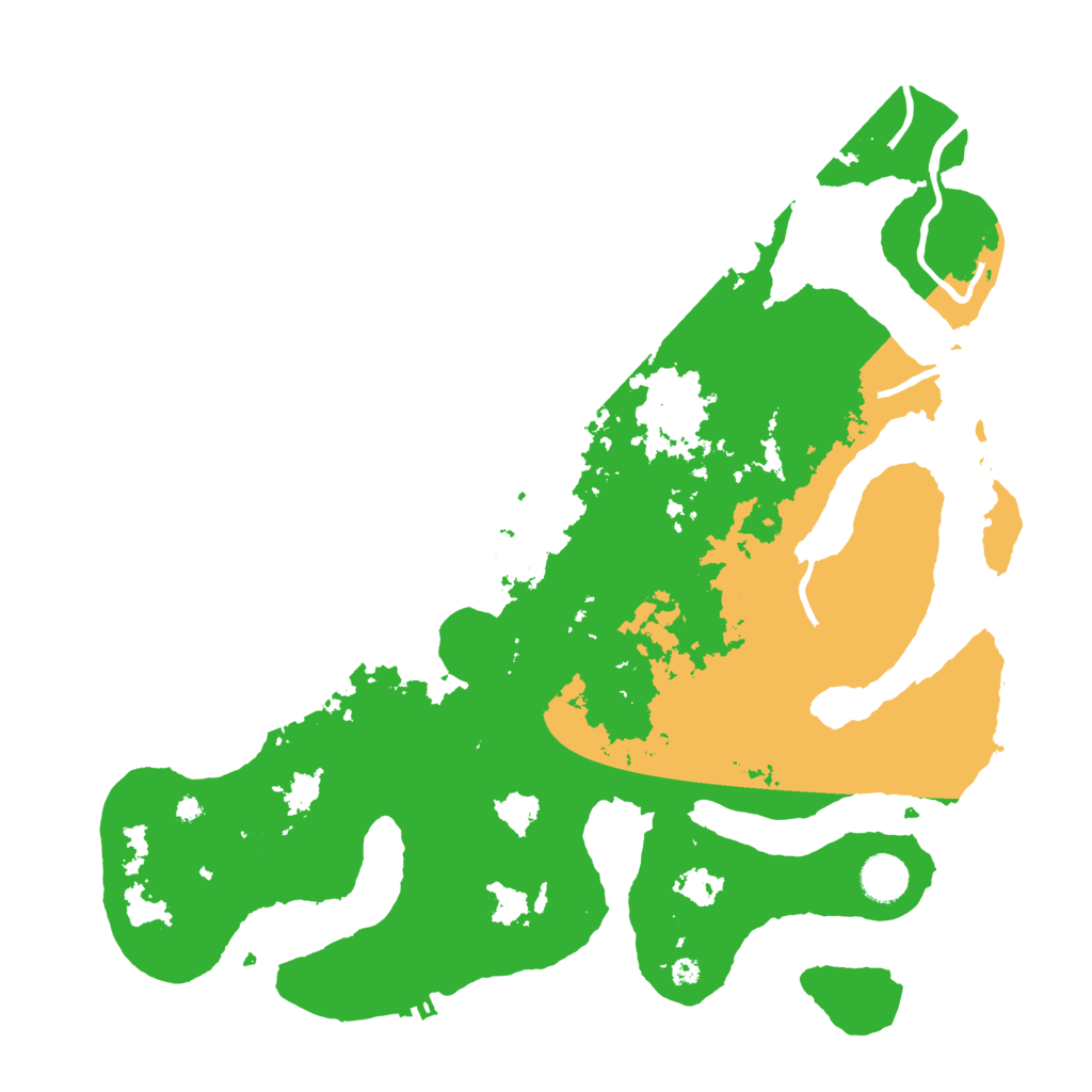 Biome Rust Map: Procedural Map, Size: 4000, Seed: 456347457