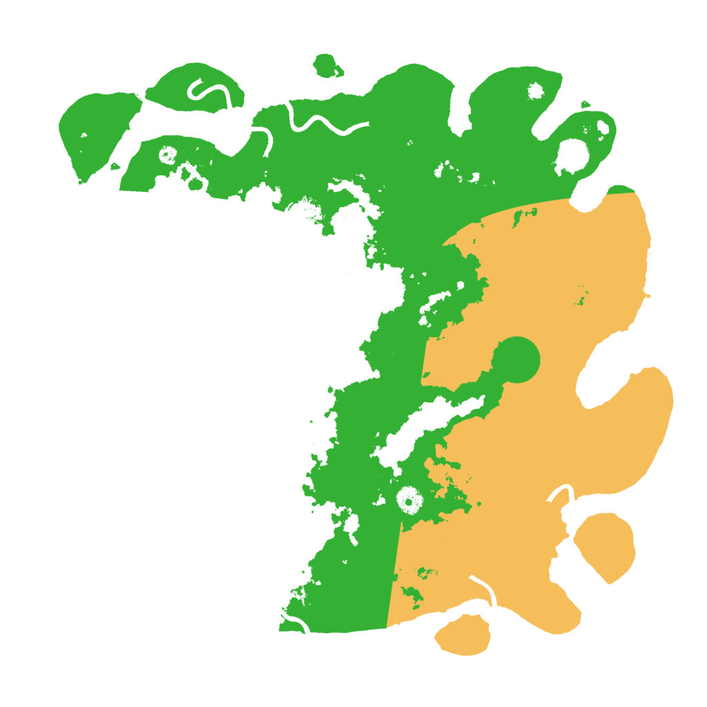 Biome Rust Map: Procedural Map, Size: 4000, Seed: 8765