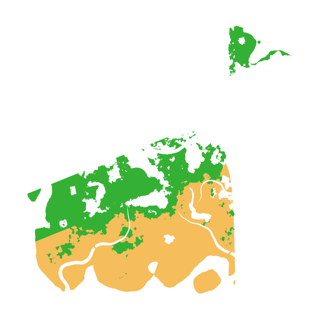 Biome Rust Map: Procedural Map, Size: 4000, Seed: 42036069