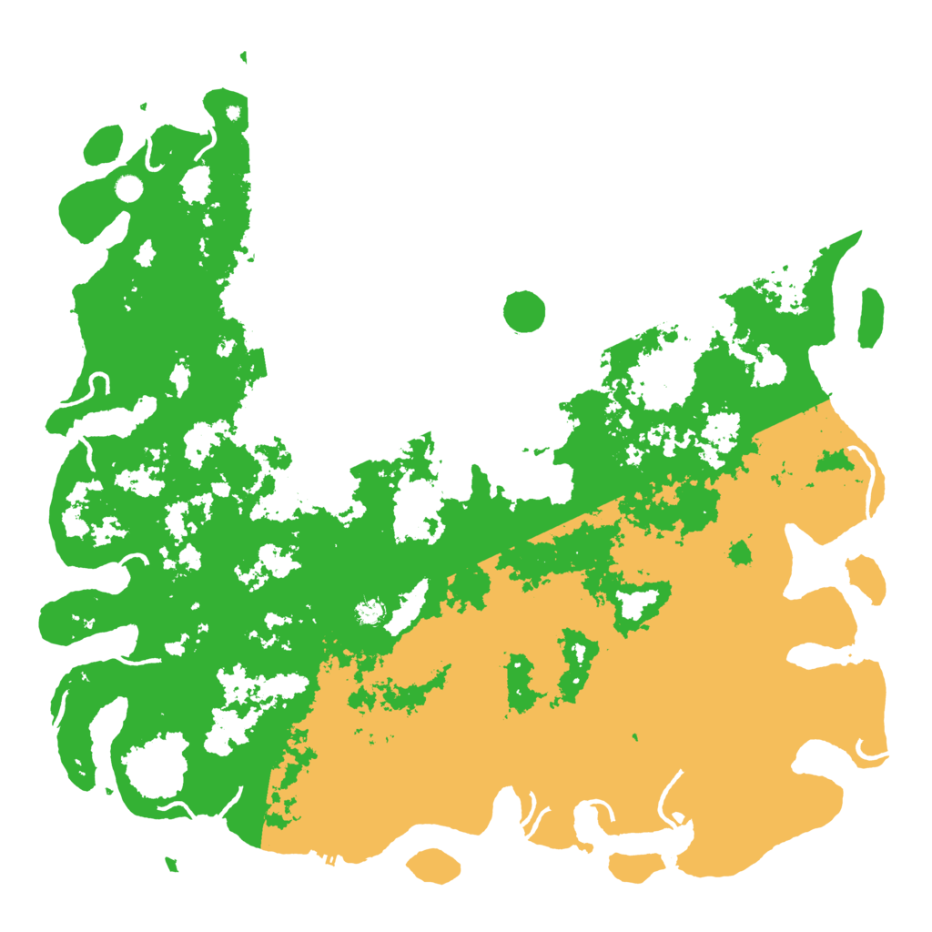Biome Rust Map: Procedural Map, Size: 6000, Seed: 17012484