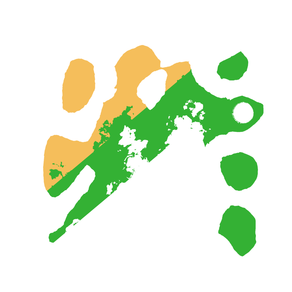 Biome Rust Map: Barren, Size: 2500, Seed: 456767