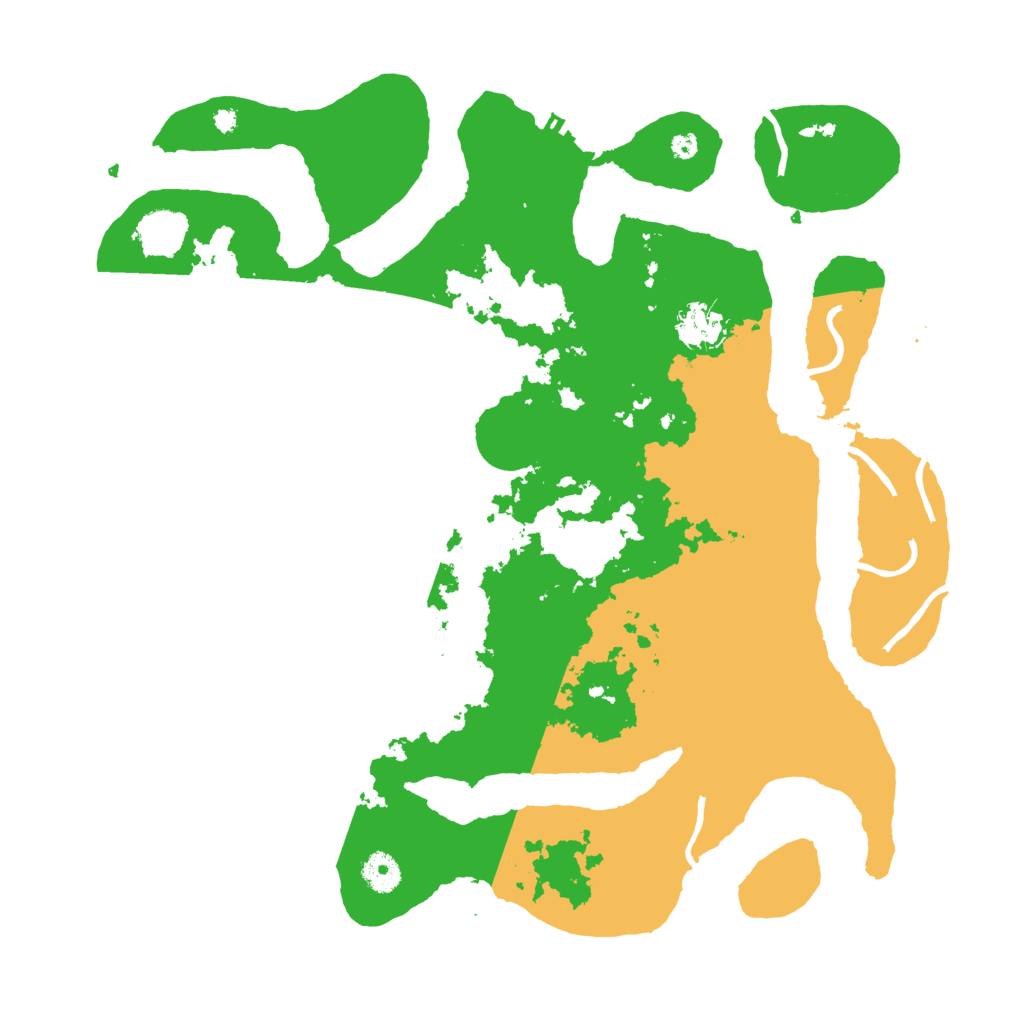 Biome Rust Map: Procedural Map, Size: 4000, Seed: 26421