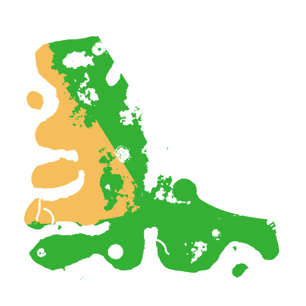 Biome Rust Map: Procedural Map, Size: 3600, Seed: 144340