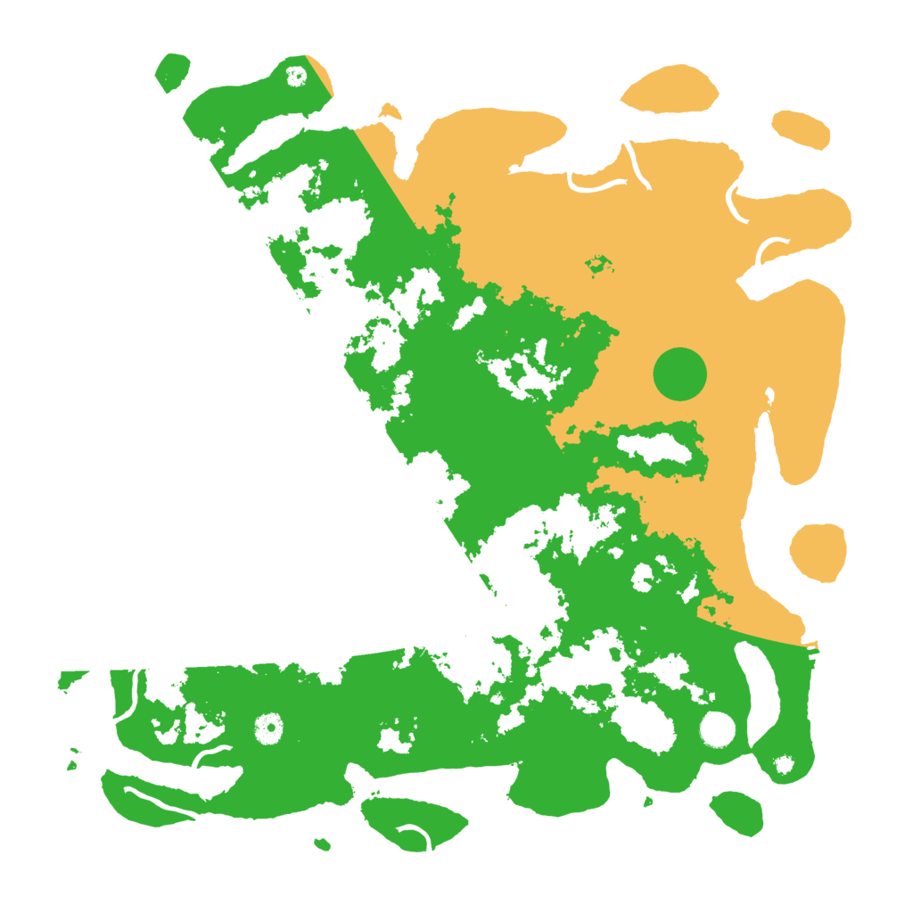 Biome Rust Map: Procedural Map, Size: 4500, Seed: 32119248