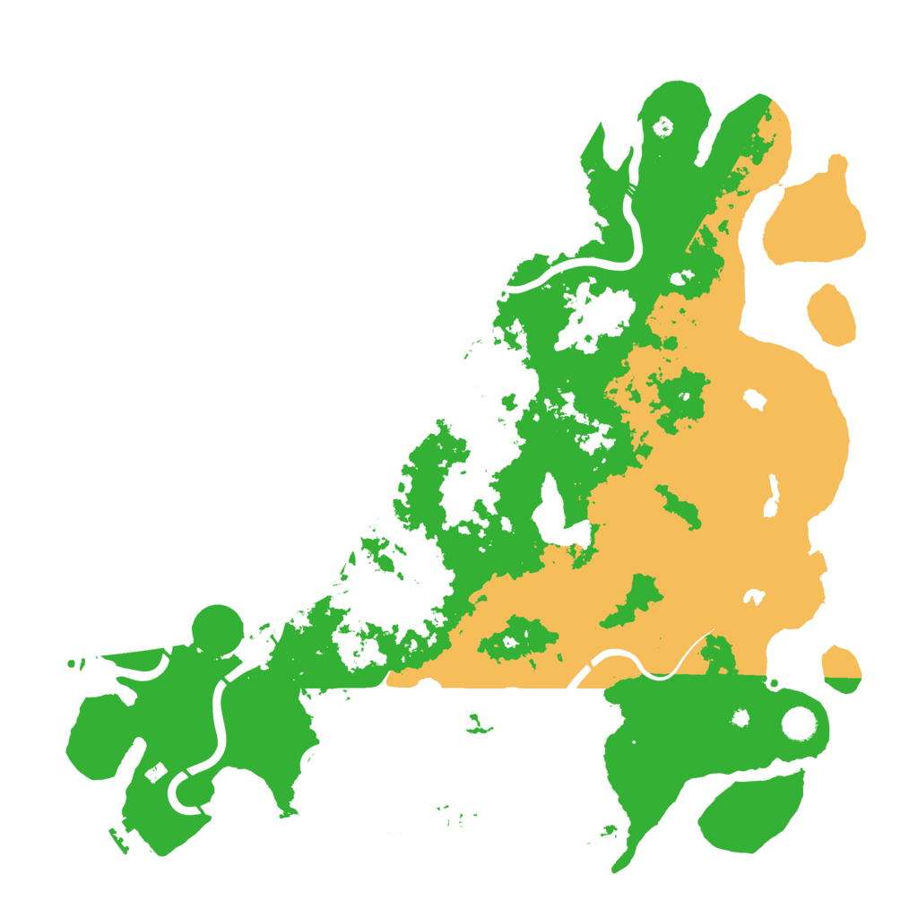Biome Rust Map: Procedural Map, Size: 4750, Seed: 8
