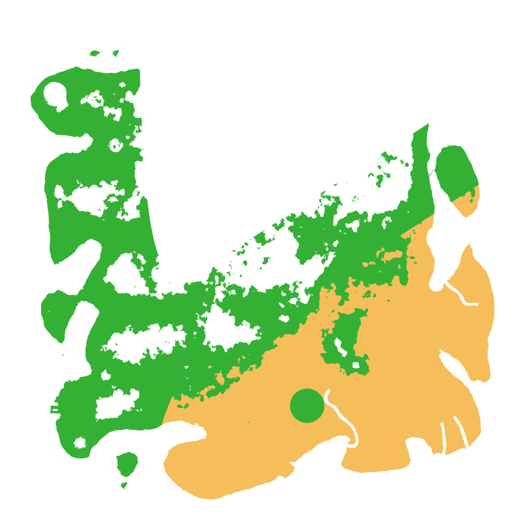 Biome Rust Map: Procedural Map, Size: 4050, Seed: 1611100315