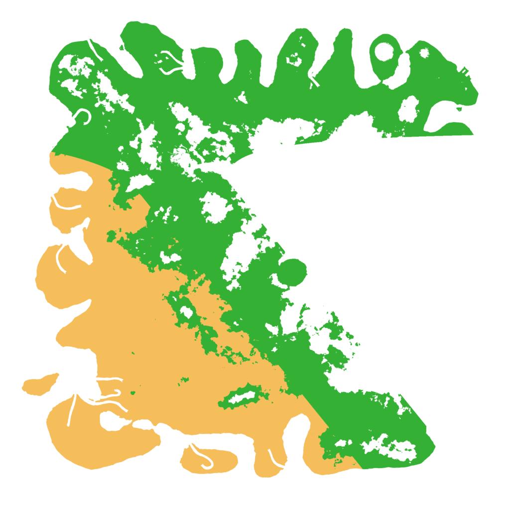Biome Rust Map: Procedural Map, Size: 4950, Seed: 1337