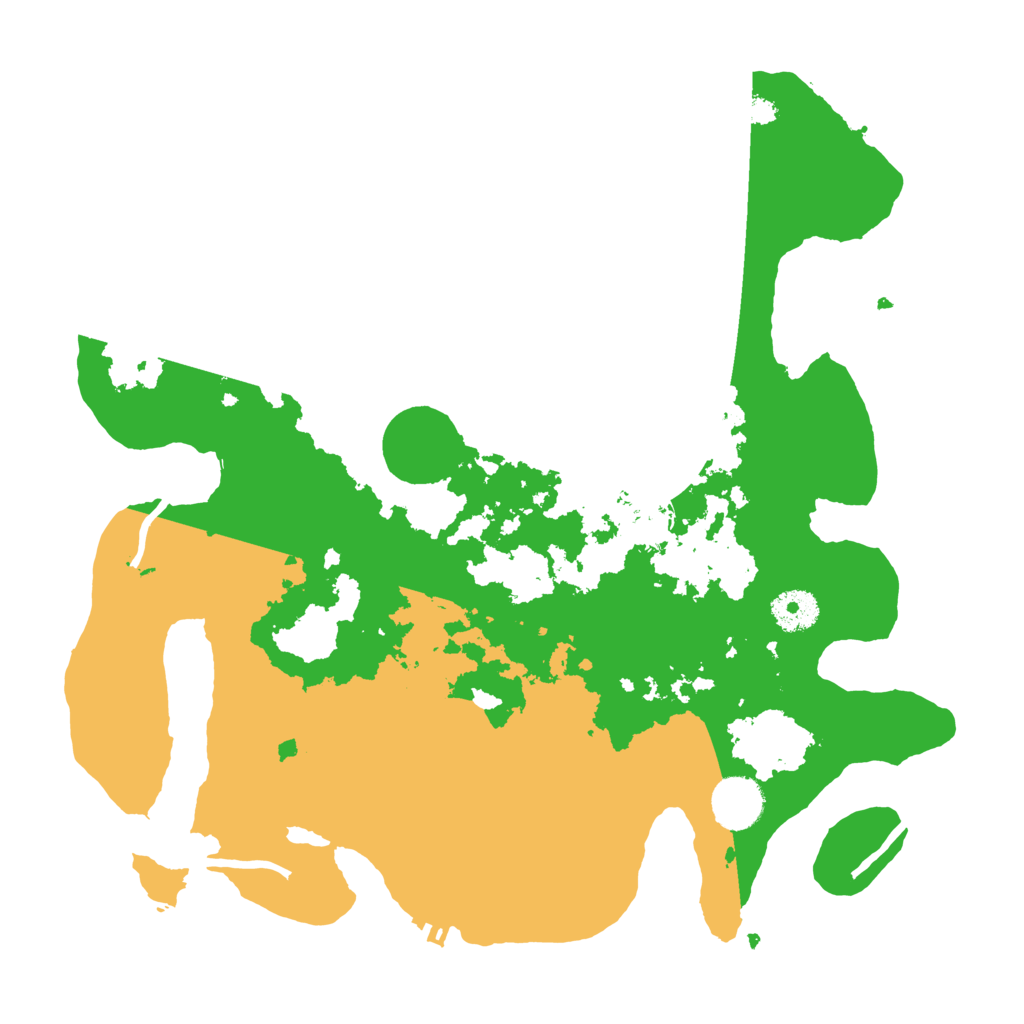 Biome Rust Map: Procedural Map, Size: 3500, Seed: 3152018