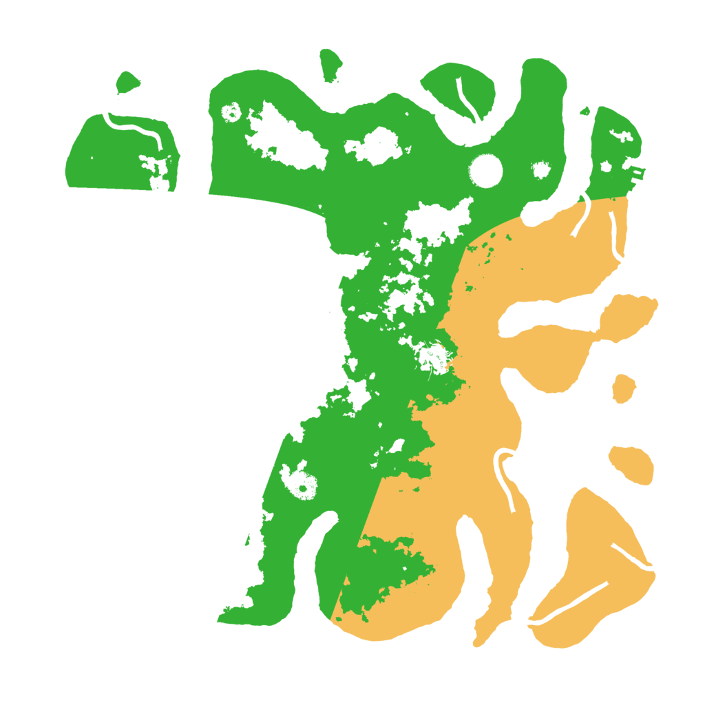 Biome Rust Map: Procedural Map, Size: 3700, Seed: 723694957