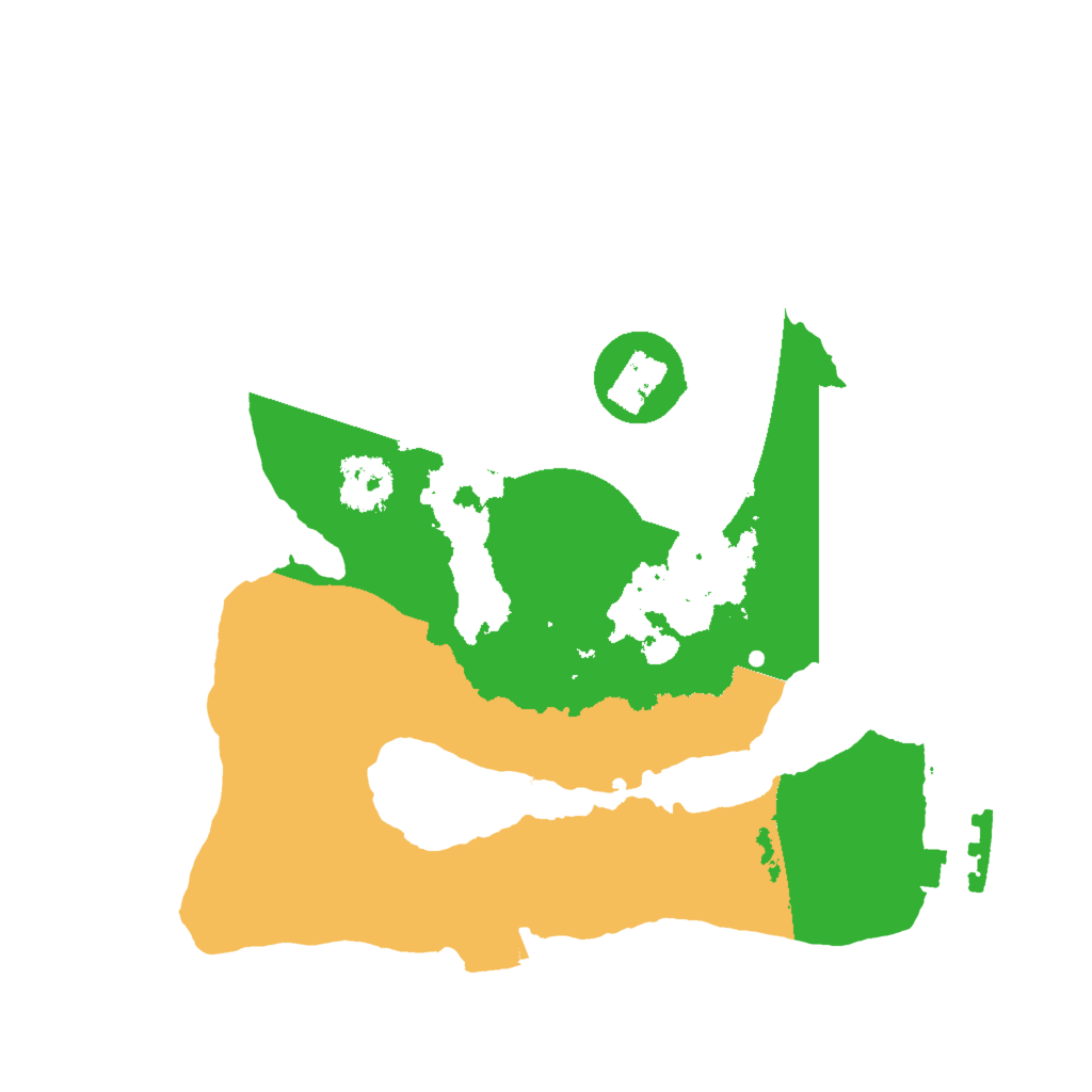 Biome Rust Map: Procedural Map, Size: 2000, Seed: 214