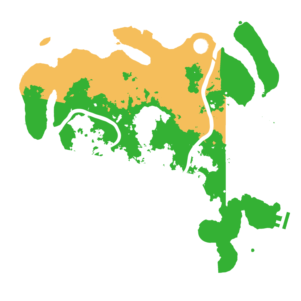 Biome Rust Map: Procedural Map, Size: 3546, Seed: 6738