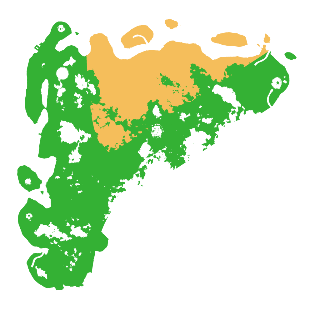 Biome Rust Map: Procedural Map, Size: 4600, Seed: 3481532