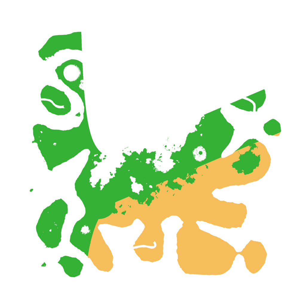 Biome Rust Map: Procedural Map, Size: 3300, Seed: 133832