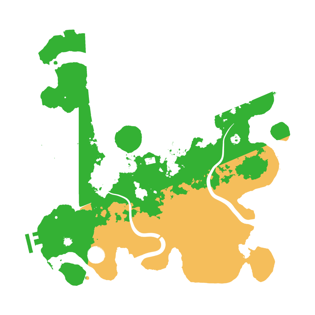 Biome Rust Map: Procedural Map, Size: 3300, Seed: 133832