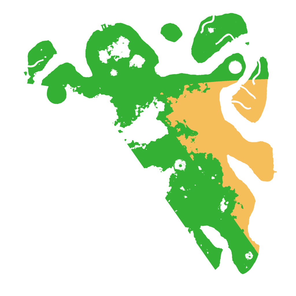 Biome Rust Map: Procedural Map, Size: 4000, Seed: 1166494322