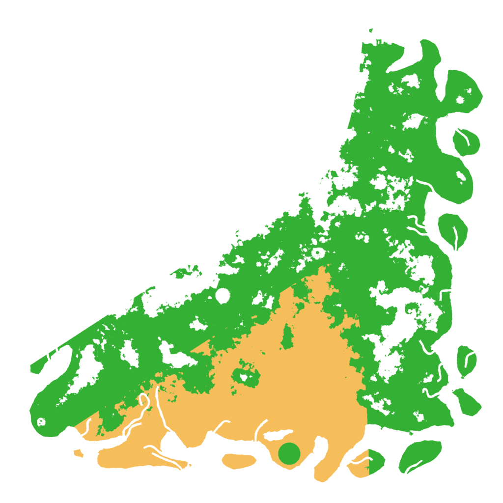 Biome Rust Map: Procedural Map, Size: 6000, Seed: 2131272658