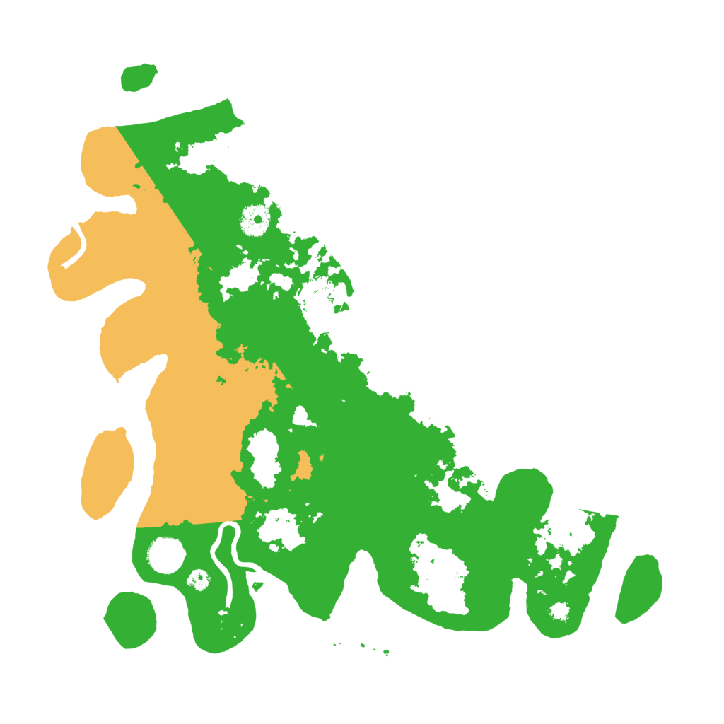 Biome Rust Map: Procedural Map, Size: 3500, Seed: 718769490