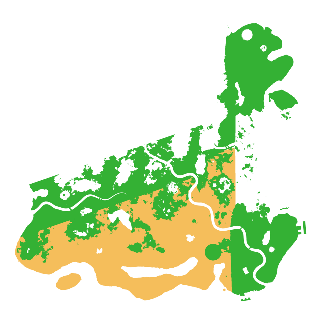 Biome Rust Map: Procedural Map, Size: 5000, Seed: 20220214
