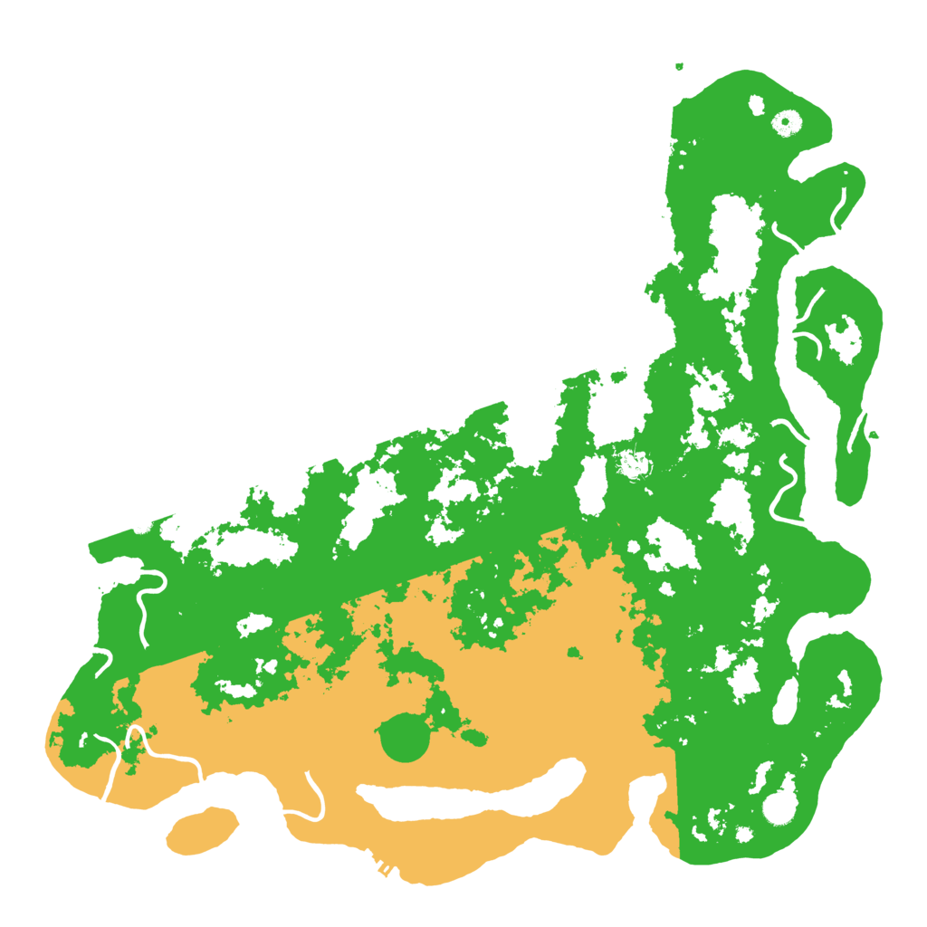 Biome Rust Map: Procedural Map, Size: 5000, Seed: 20220214