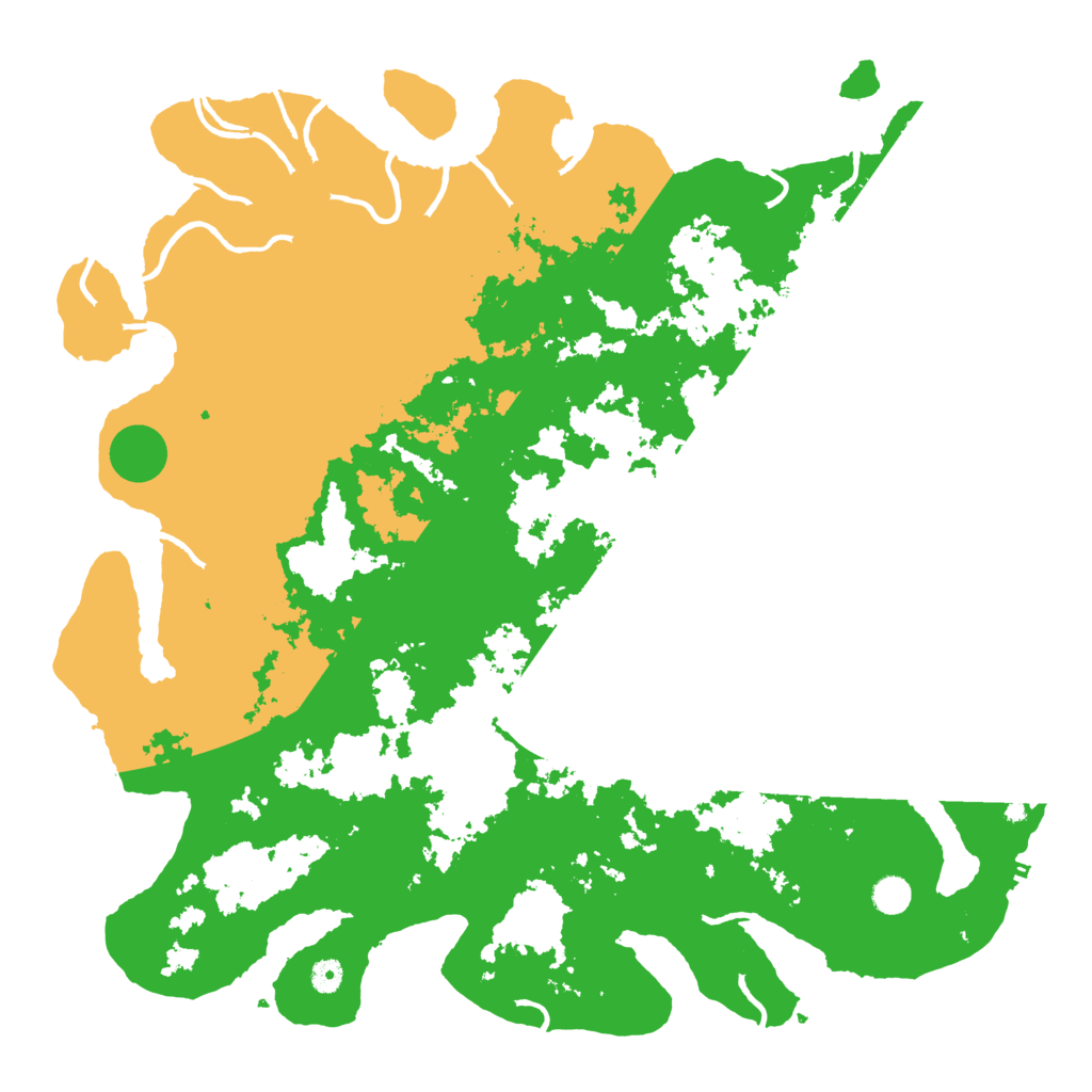 Biome Rust Map: Procedural Map, Size: 5000, Seed: 78524687
