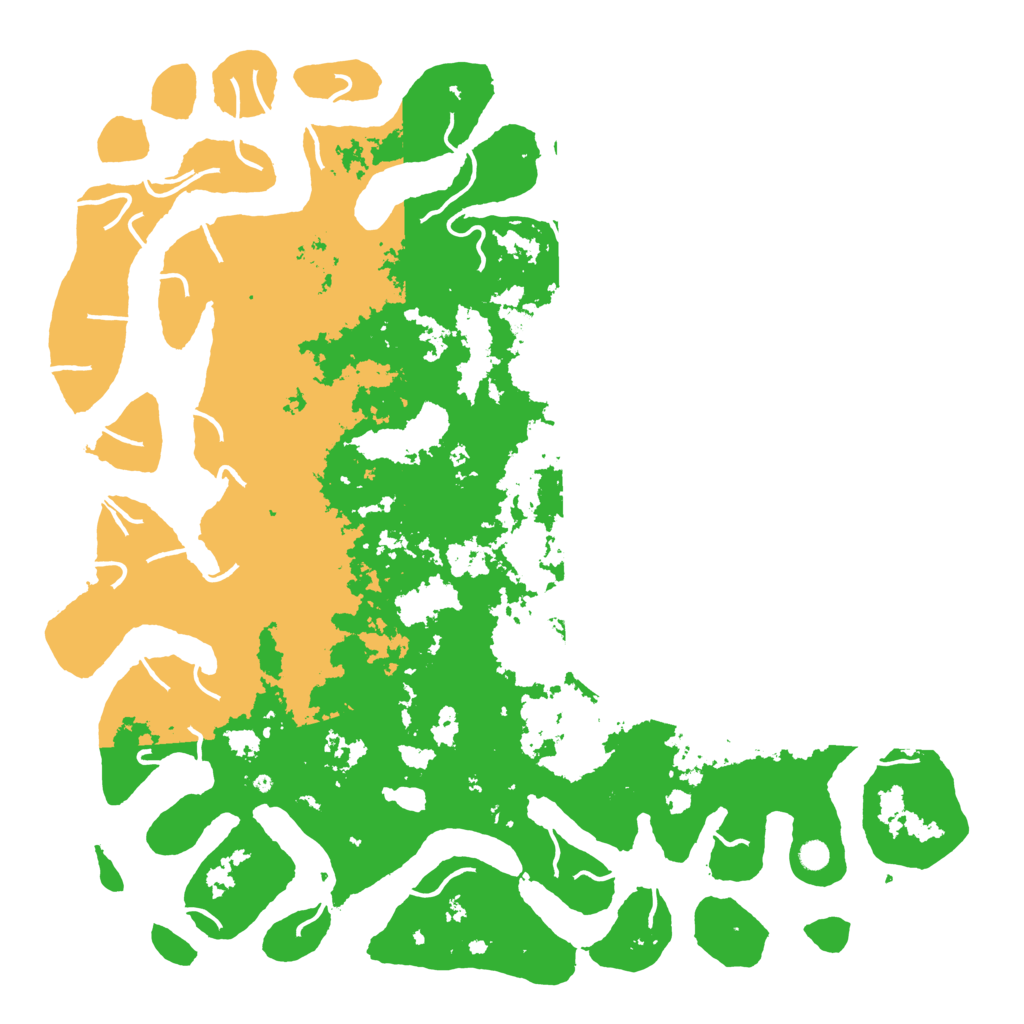 Biome Rust Map: Procedural Map, Size: 6000, Seed: 1734287943