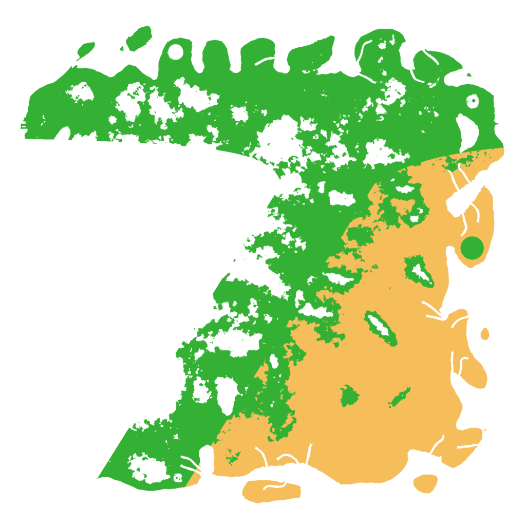 Biome Rust Map: Procedural Map, Size: 6000, Seed: 561485648