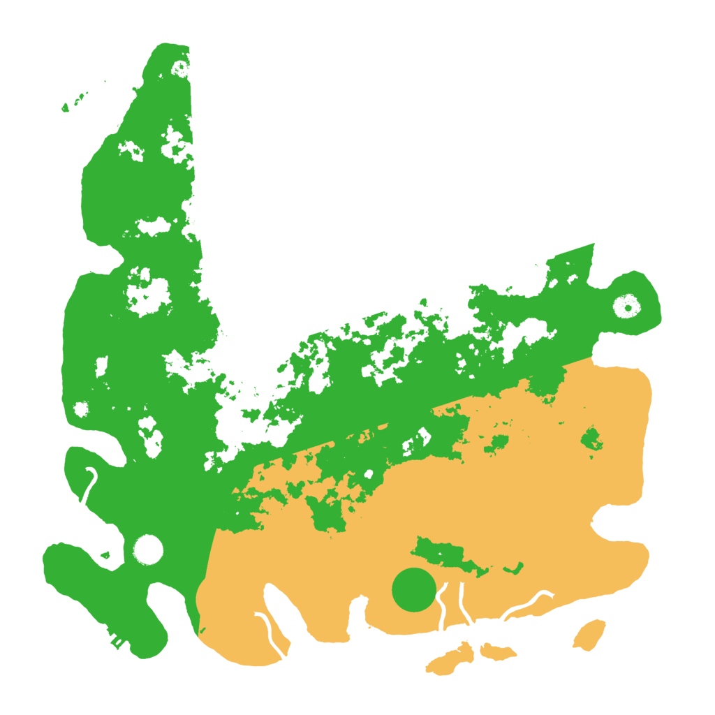 Biome Rust Map: Procedural Map, Size: 4250, Seed: 24519212