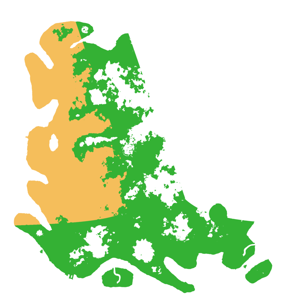 Biome Rust Map: Procedural Map, Size: 4500, Seed: 1885301628