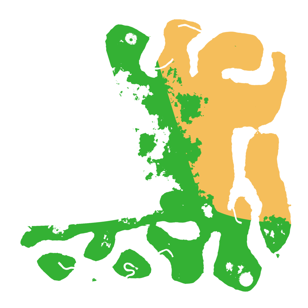 Biome Rust Map: Procedural Map, Size: 4000, Seed: 207855