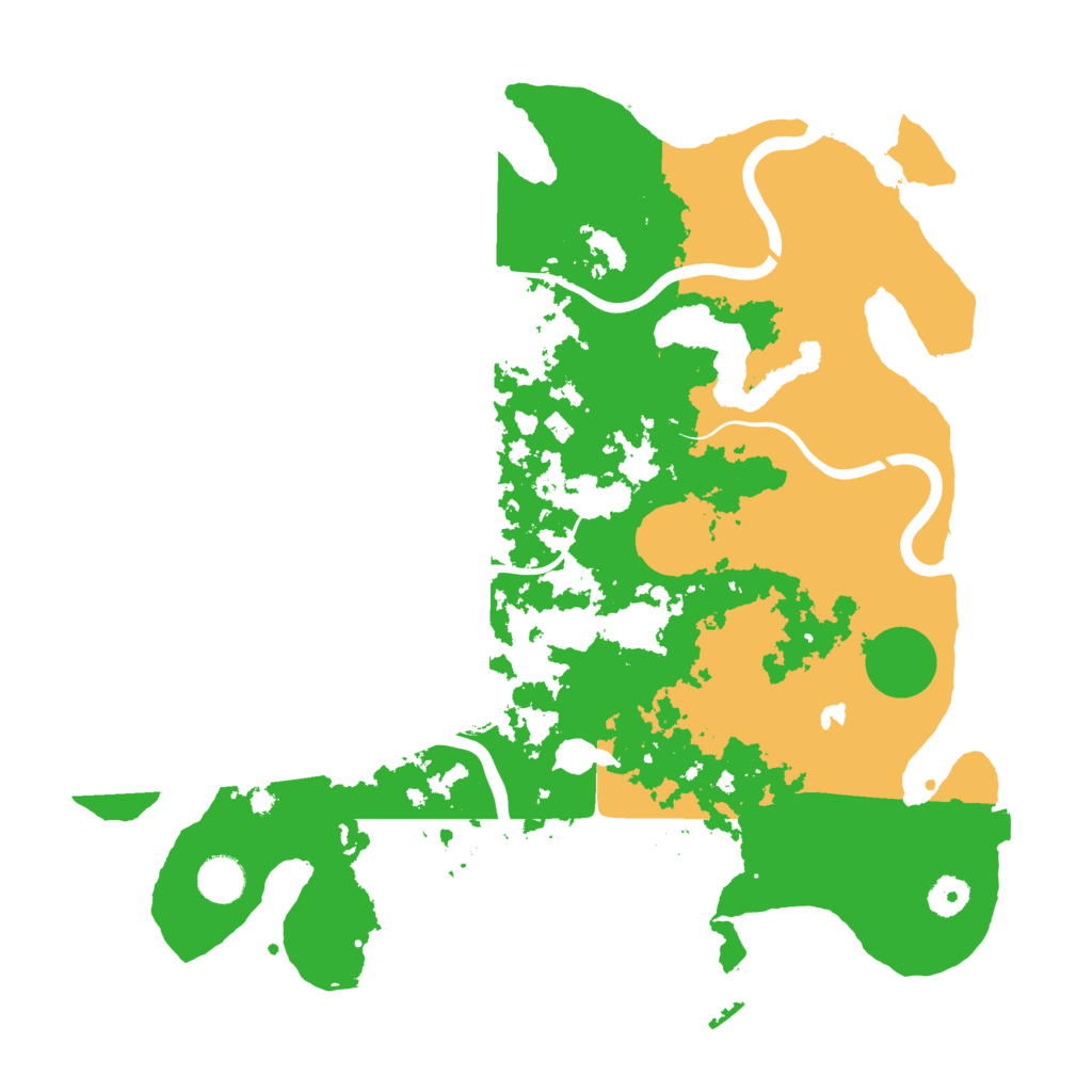 Biome Rust Map: Procedural Map, Size: 4050, Seed: 2086286962