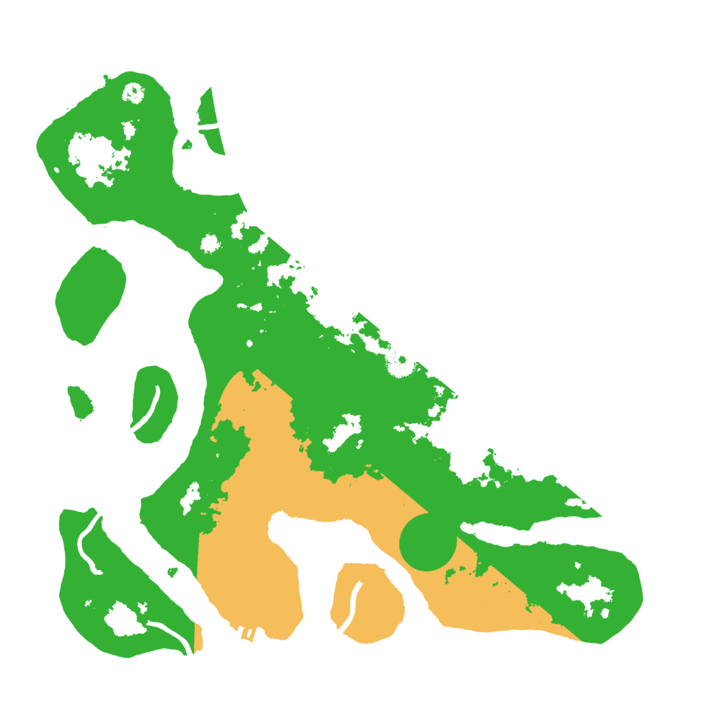 Biome Rust Map: Procedural Map, Size: 3500, Seed: 1371887947