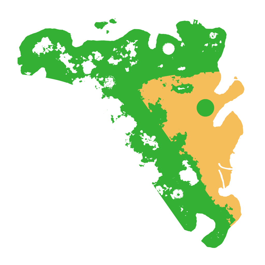 Biome Rust Map: Procedural Map, Size: 4000, Seed: 2001607241