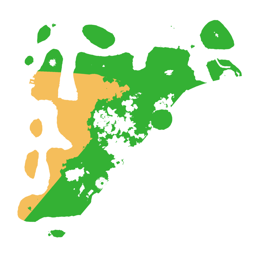 Biome Rust Map: Procedural Map, Size: 3500, Seed: 1351973572