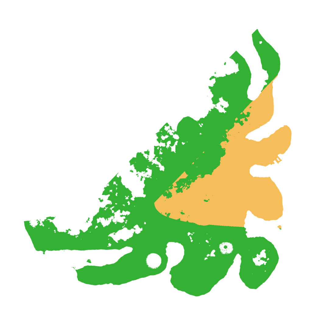 Biome Rust Map: Procedural Map, Size: 3670, Seed: 676564