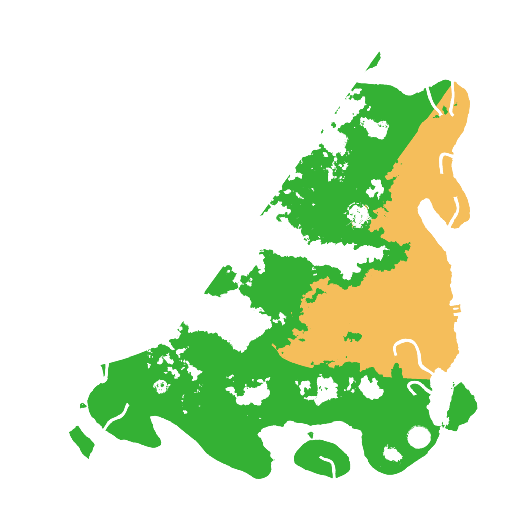 Biome Rust Map: Procedural Map, Size: 4000, Seed: 234234
