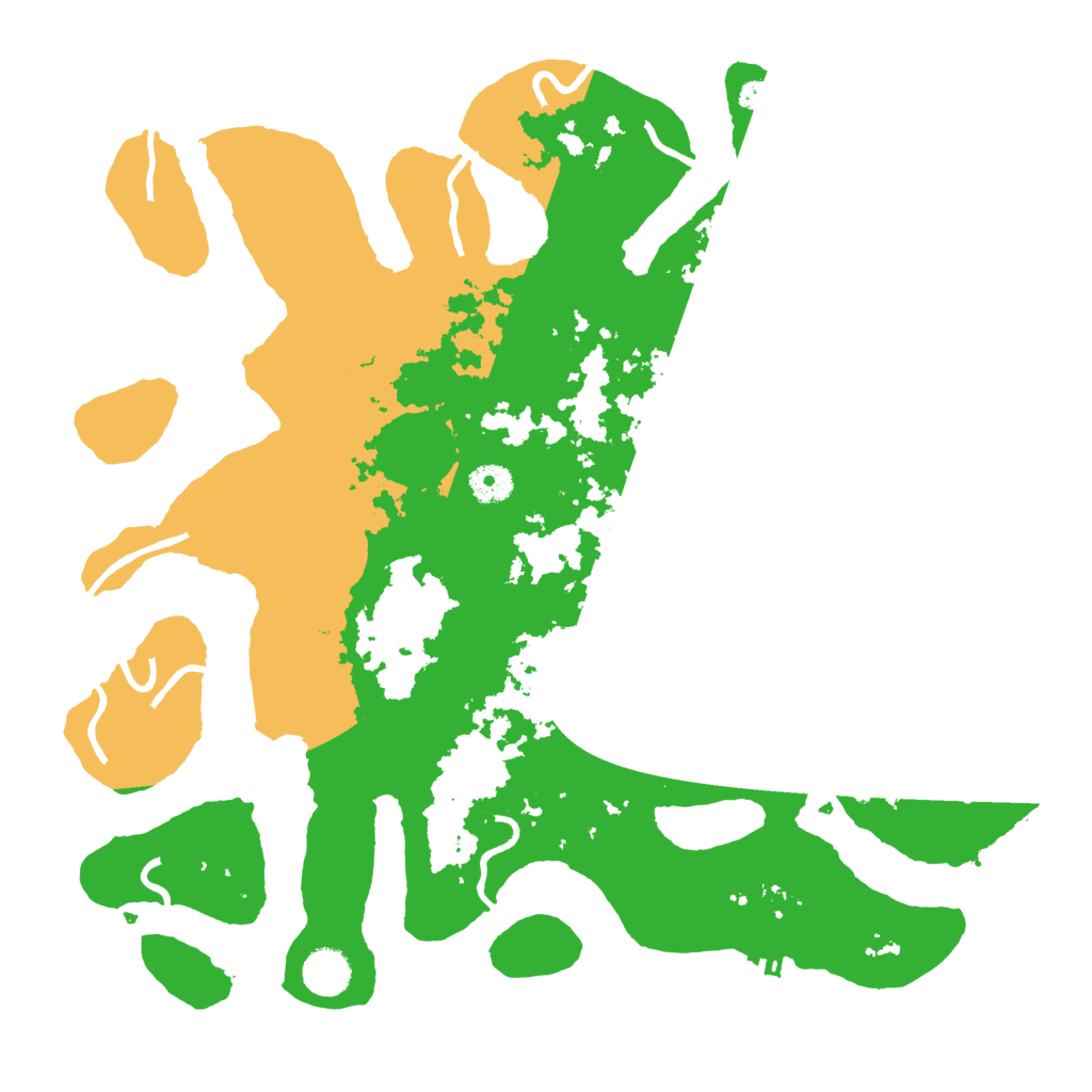 Biome Rust Map: Procedural Map, Size: 4000, Seed: 54788921