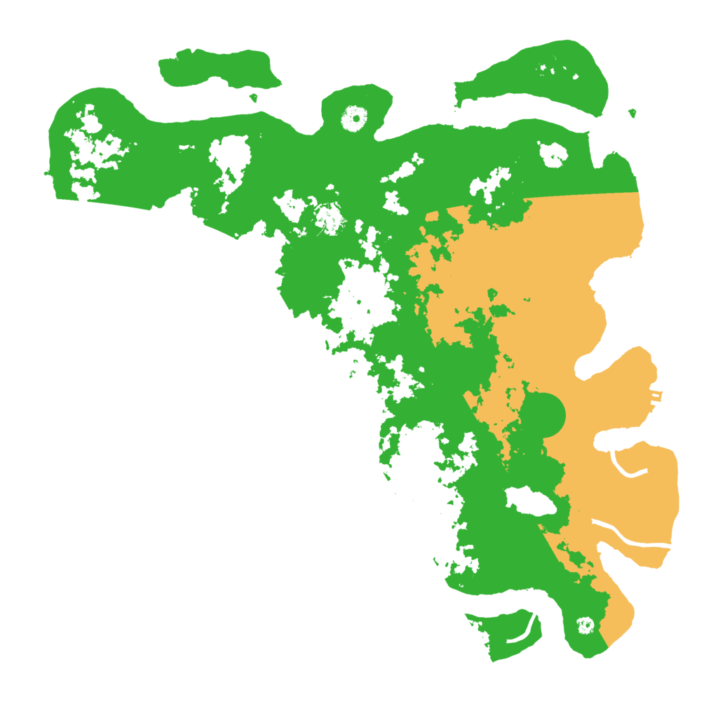 Biome Rust Map: Procedural Map, Size: 4200, Seed: 599895933