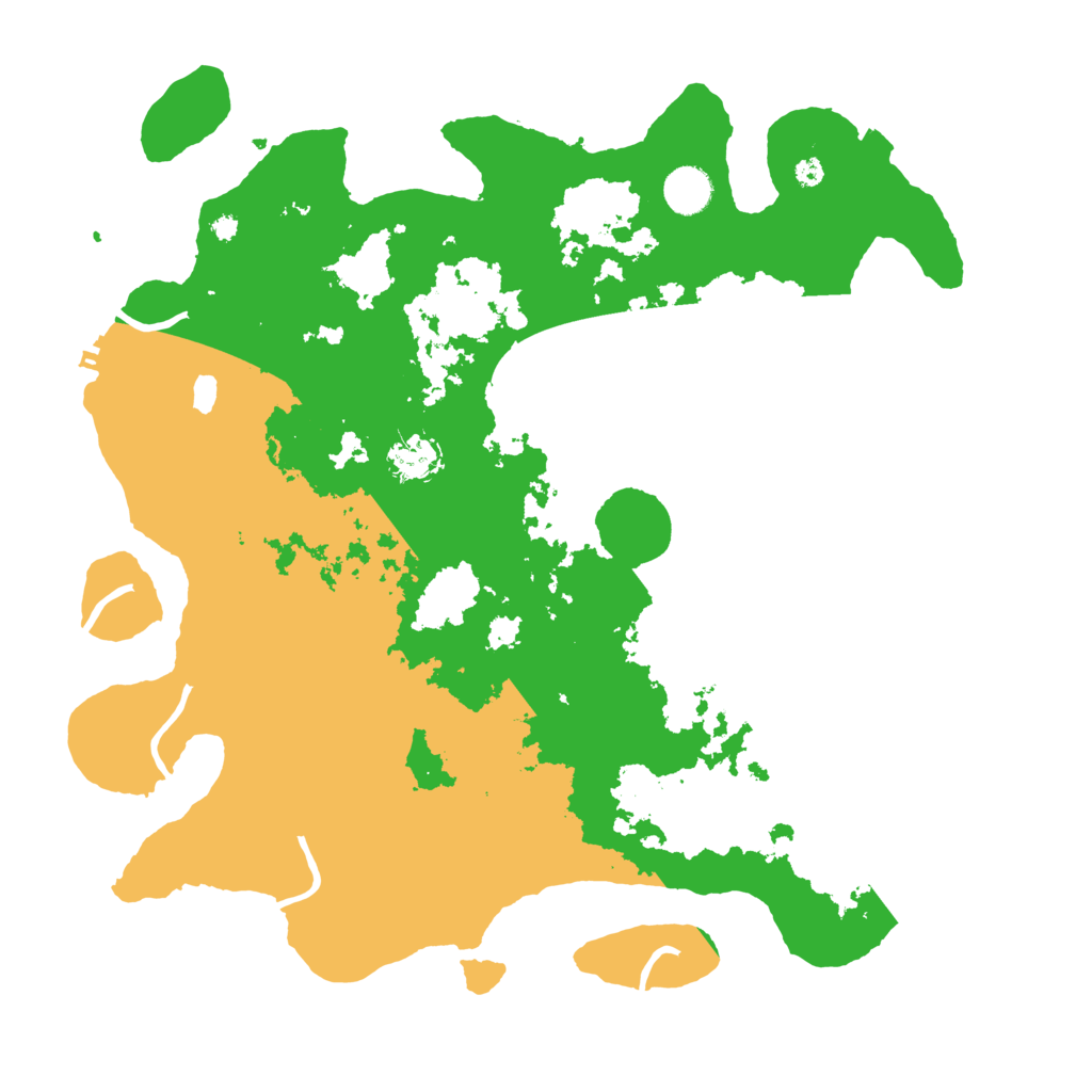 Biome Rust Map: Procedural Map, Size: 4000, Seed: 7373753