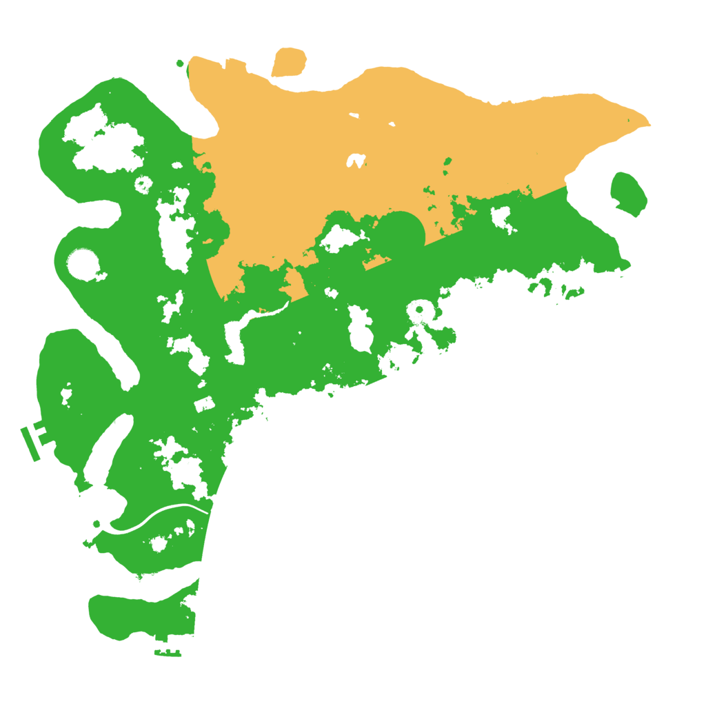 Biome Rust Map: Procedural Map, Size: 4000, Seed: 6744